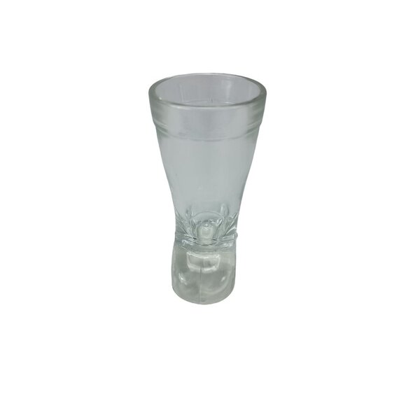 Glass Boot Shaped Shot Glass Mod Der 3.25" Wellie Boot Vintage - Picture 2 of 7